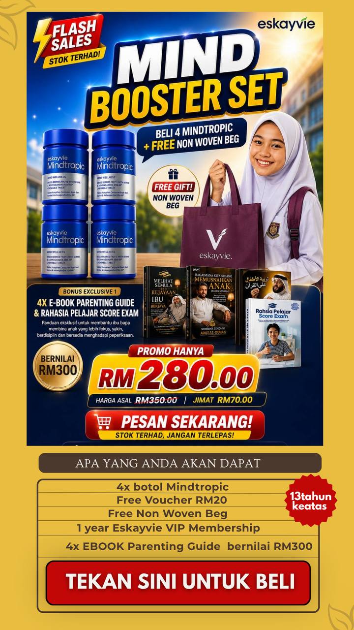 Genius Mindbooster + (VIP Member + Bonus voucher RM20 + Totebeg + 4x Special Ebook )