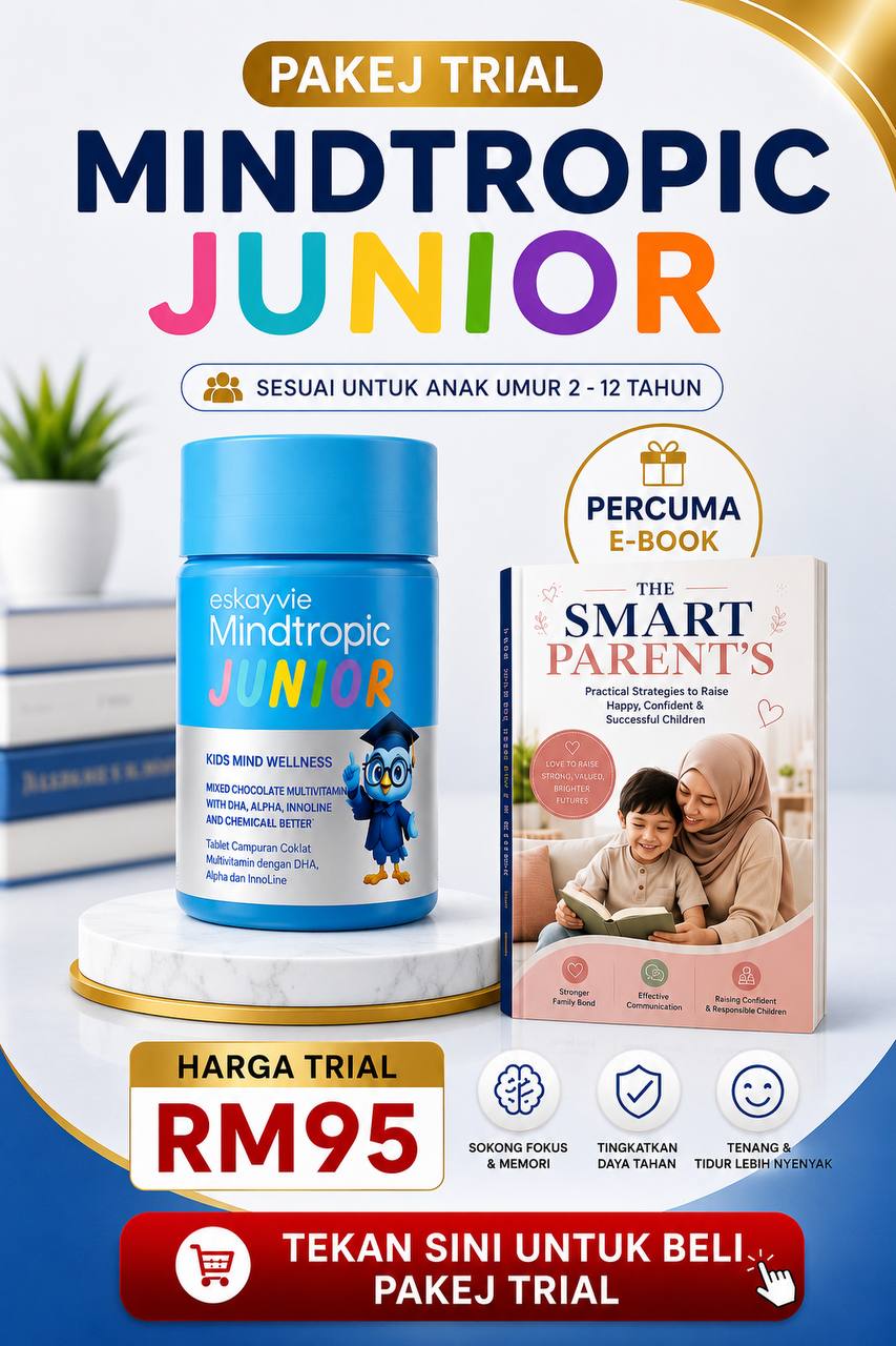 Pakej Trial Mindtropic  Junior (Bonus 1x Ebook )